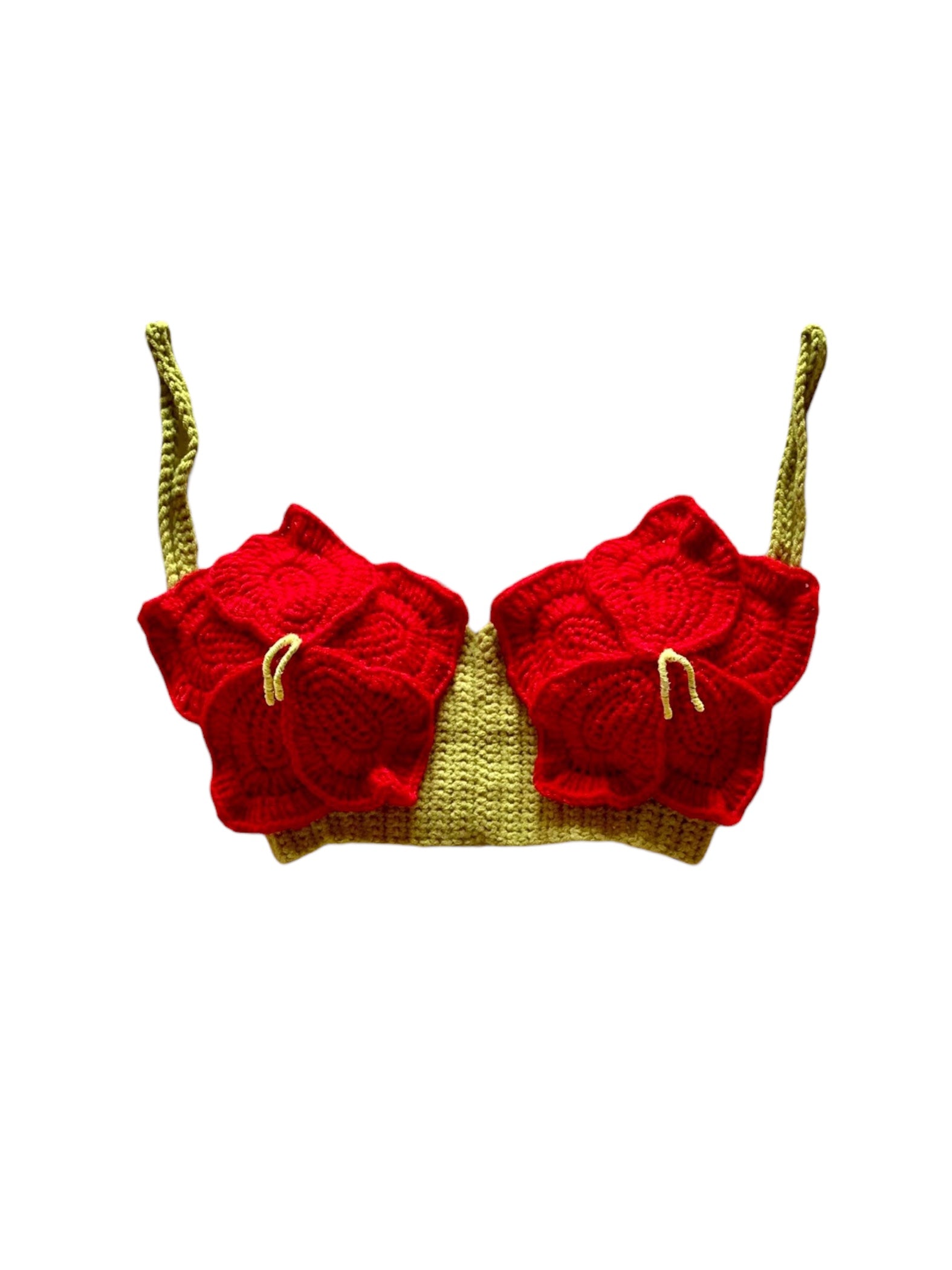 トップス GADID ANONIEM LIKKI size0 Hibiscus Flower Crochet Top – Wild Dandi
