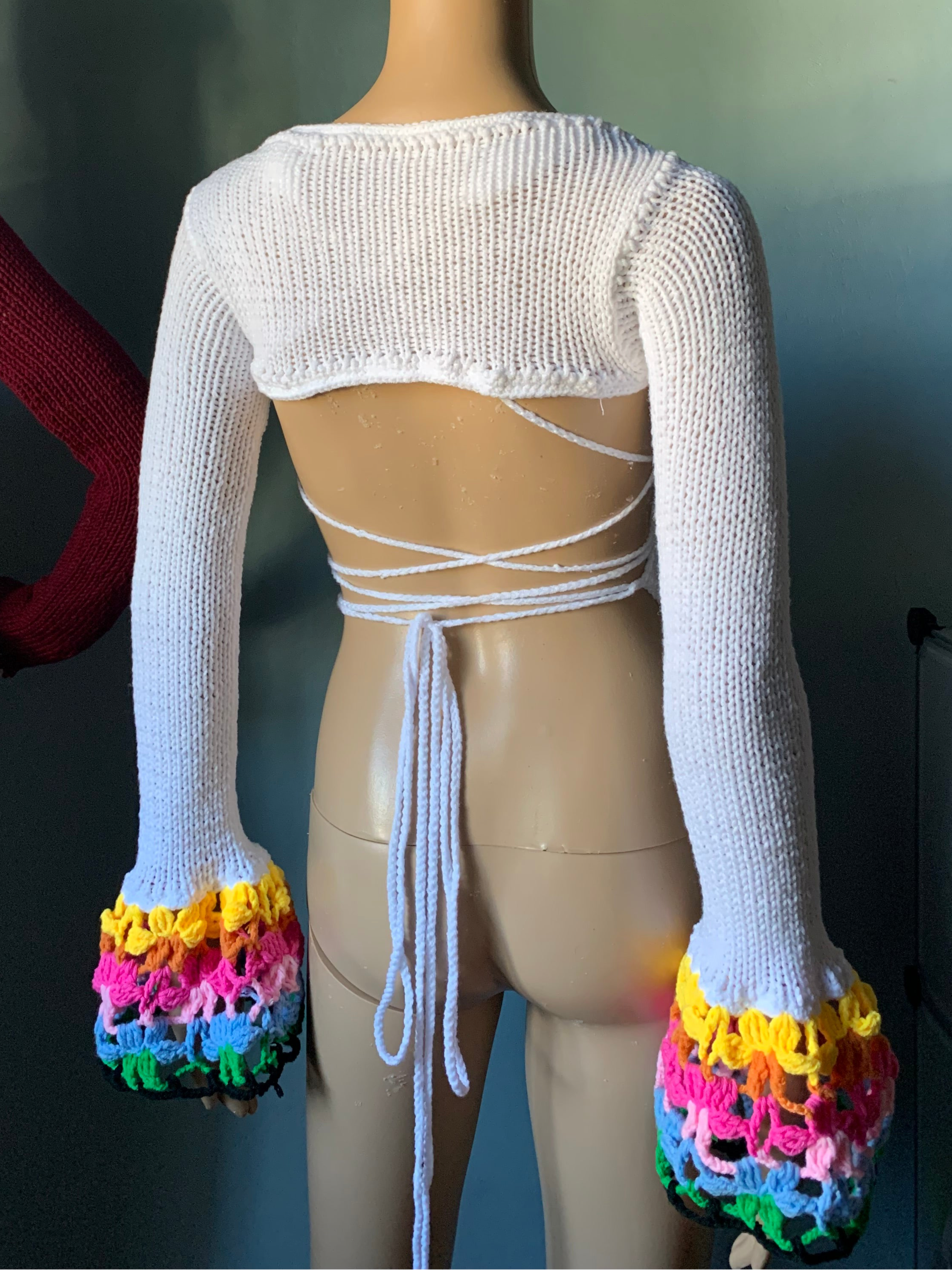 Butfly Crochet Top + Elle Bolero Set