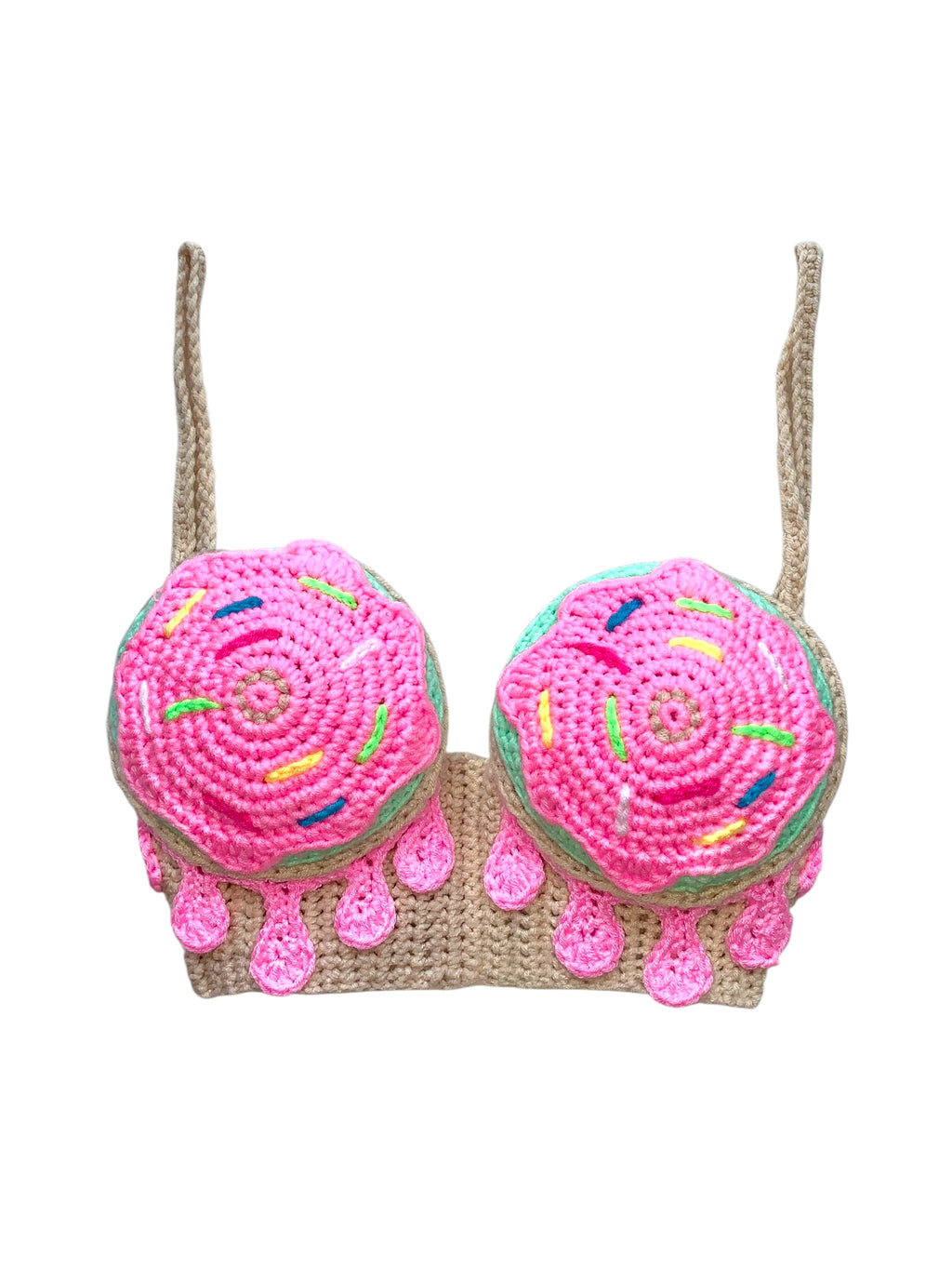 Donut all'uncinetto Bustier
