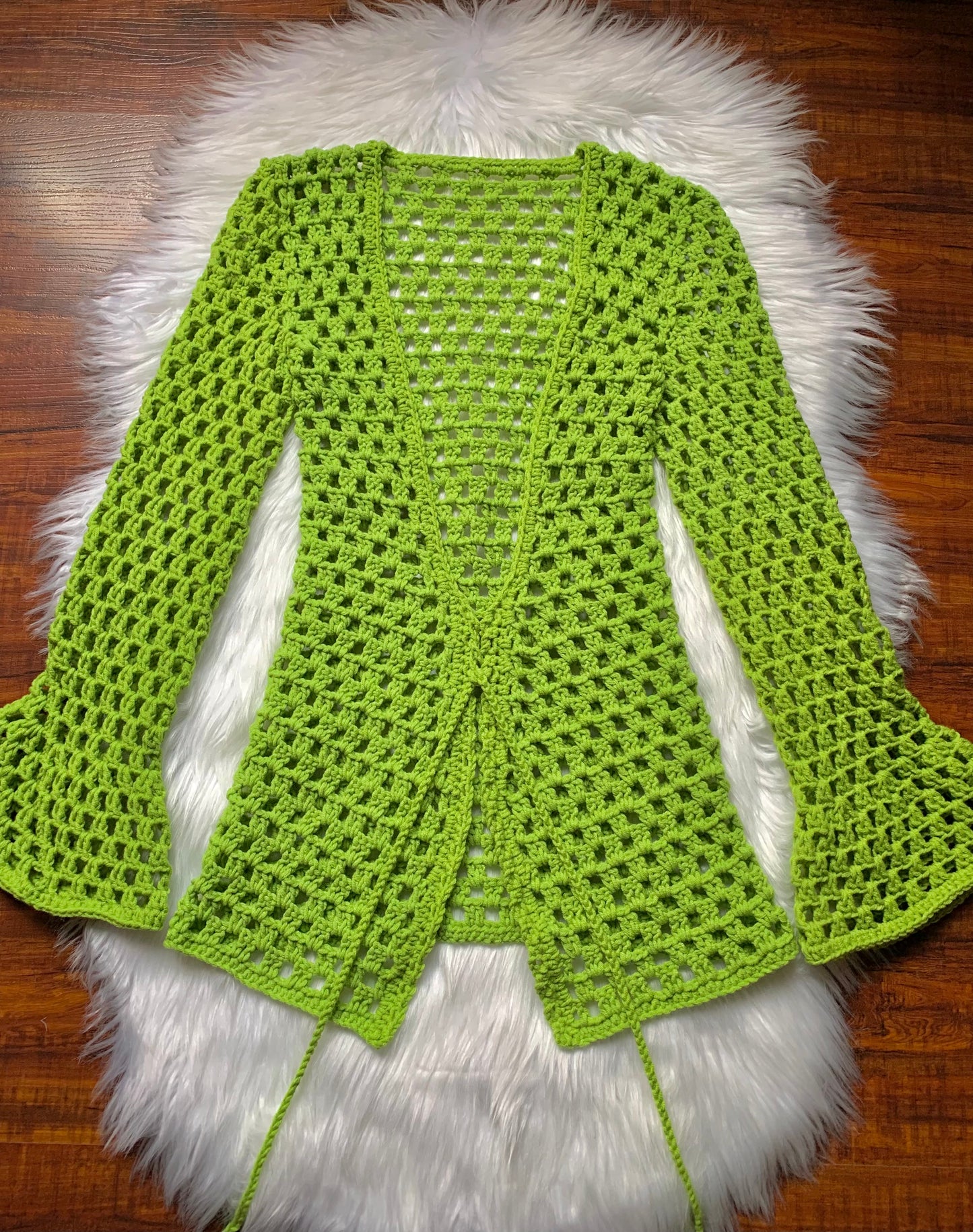 Pia Crochet Mesh Dress Pattern