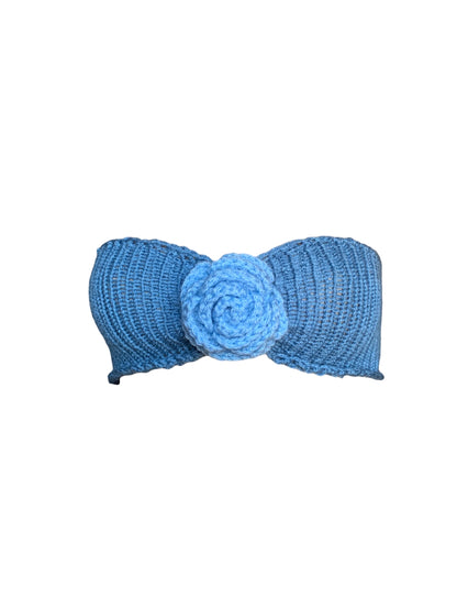 ローザかぎ針編みの編みブラレット