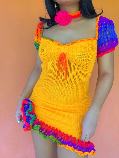 READY TO SHIP Cocobel Crochet Dress