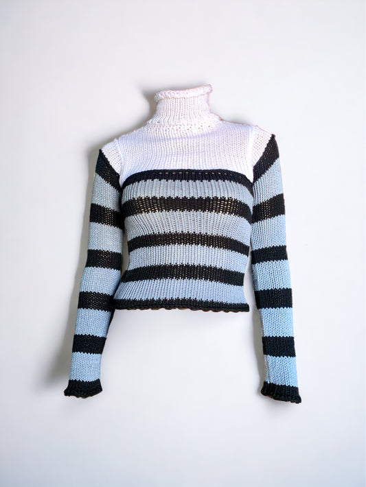 Mitzi Stripe πλεκτό πουλόβερ