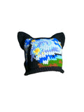 Starry Night Crochet Beanie
