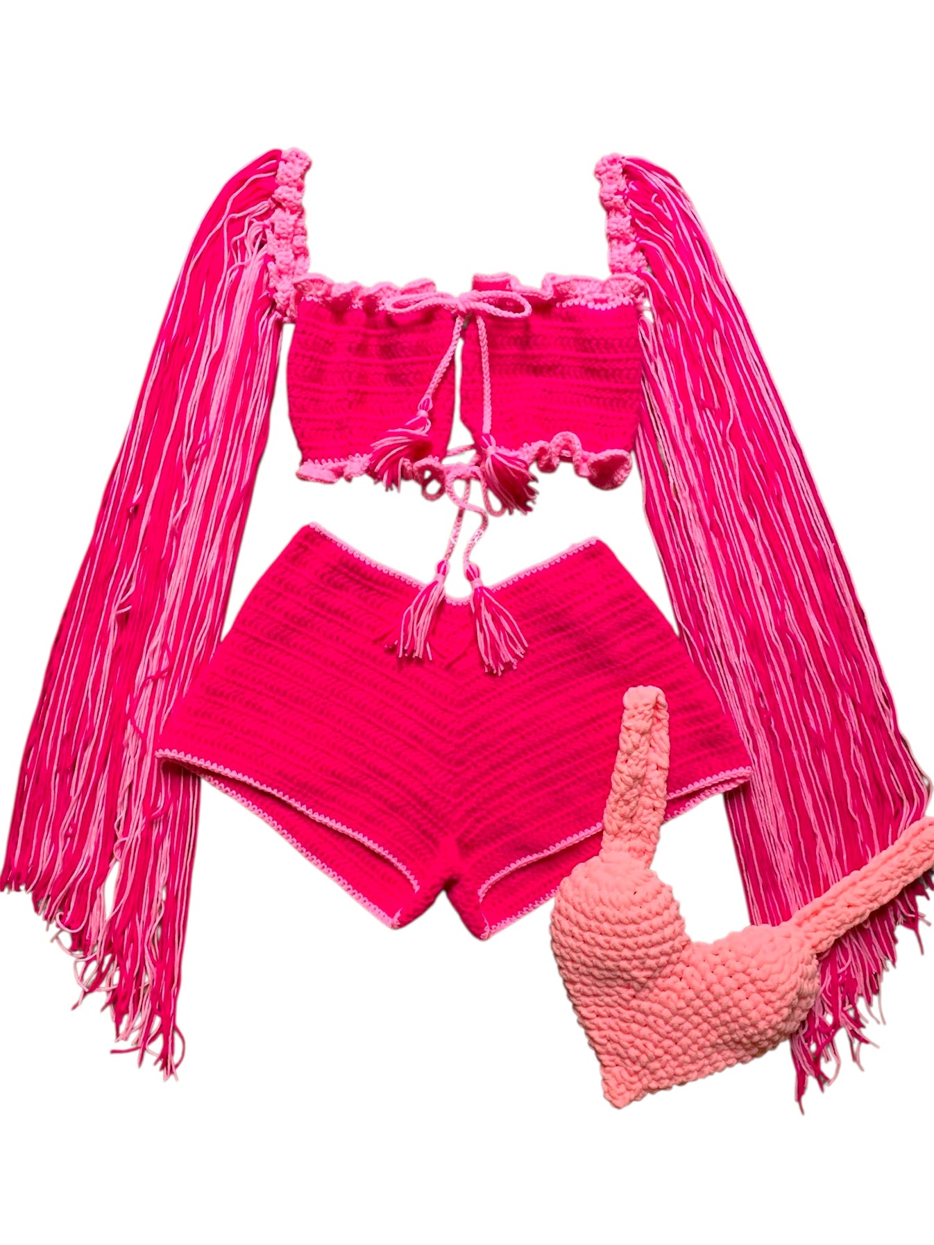 Rayne Crochet Shorts main image 1