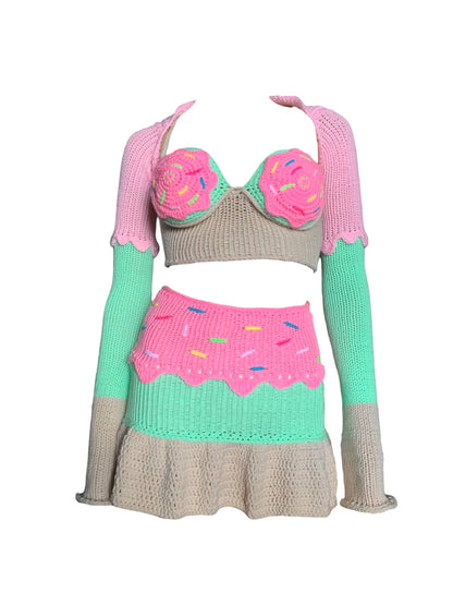 SPLAT! Crochet Skirt