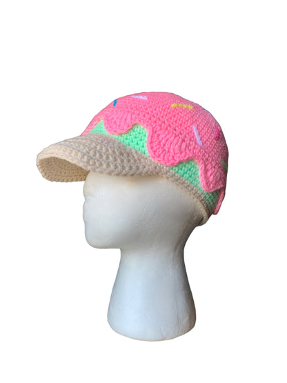 The SPLAT Hat - Crochet Baseball Hat
