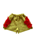 Hibiskus-Häkelshorts
