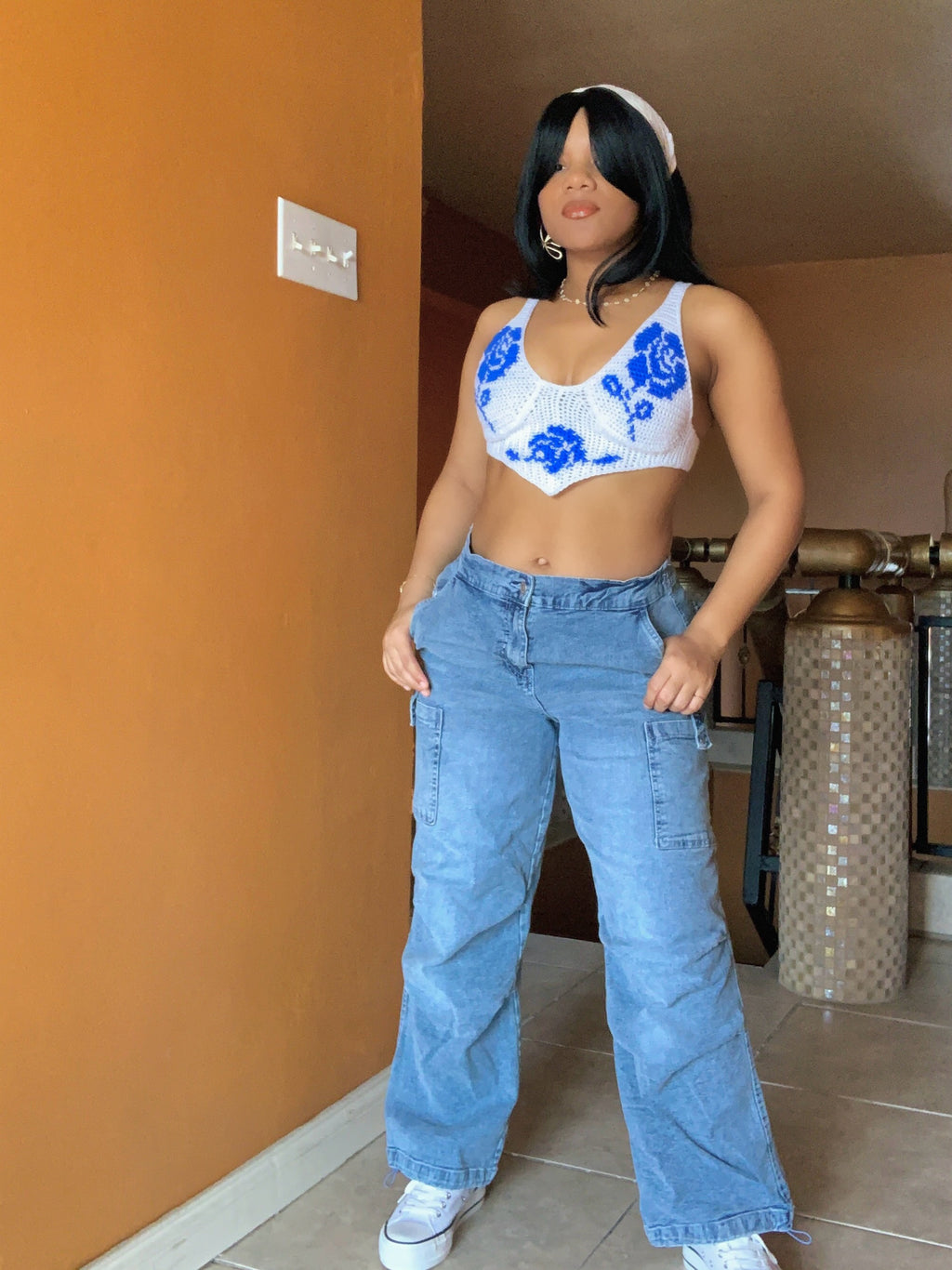 Τοπ με κροσέ Raisa