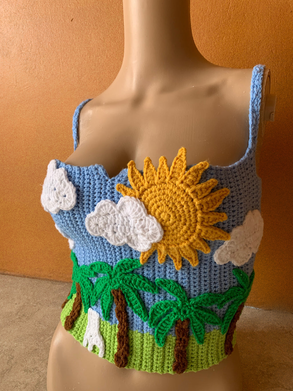 DtMF geïnspireerde gehaakte top