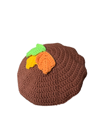 Fall Themed Crochet Beret