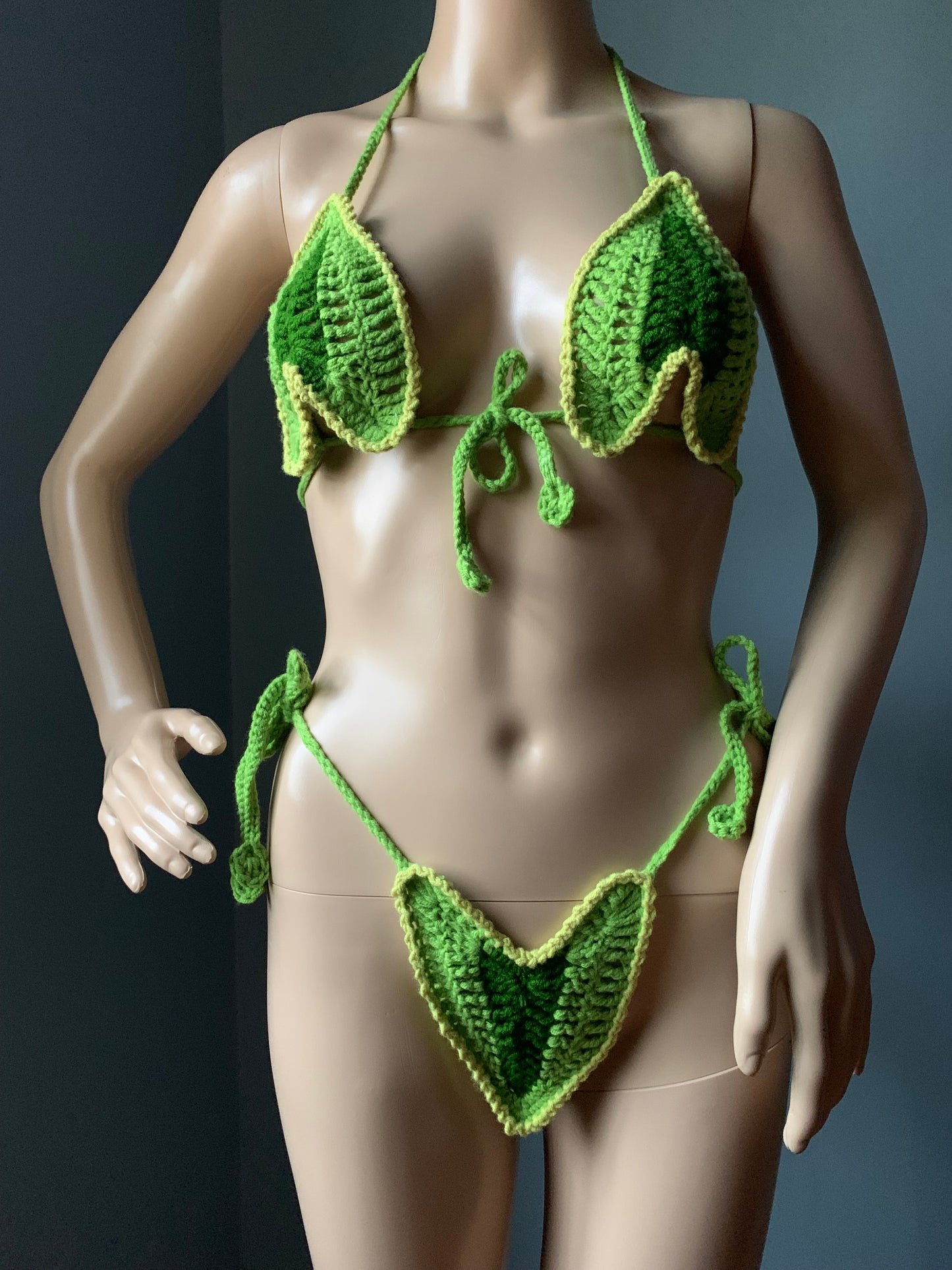 Tilia Leaf Crochet Bikini