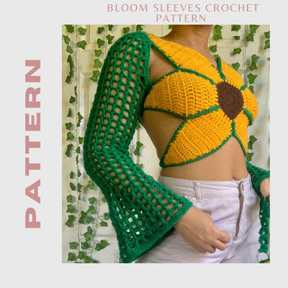 Bloom Sleeves Crochet Pattern