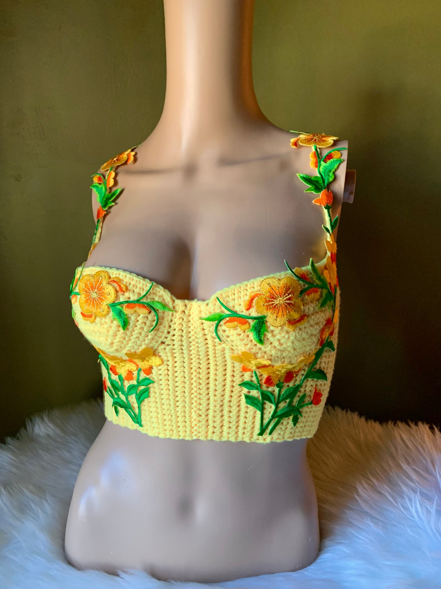 Gardenia Crochet Top
