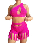 ARES CROCHET Shorts