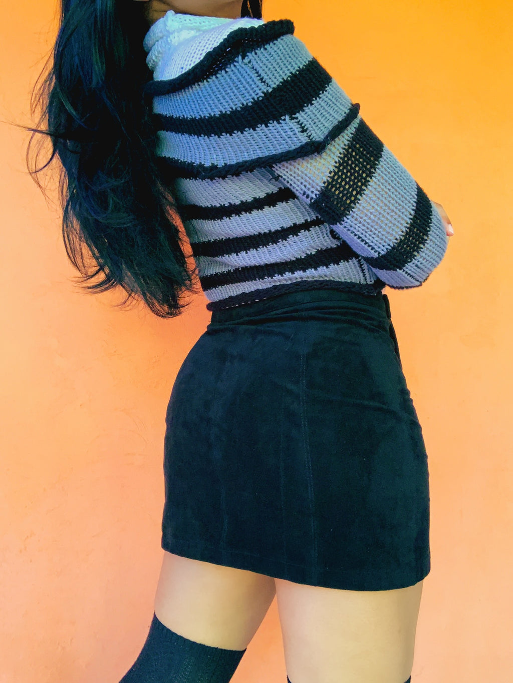 Mitzi Stripe πλεκτό πουλόβερ