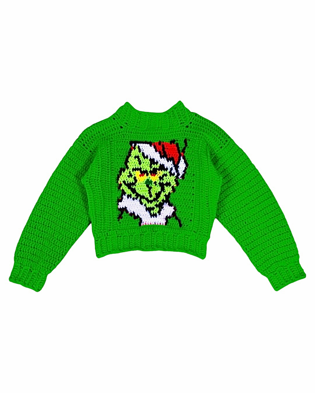クリスマスかぎ針編みのセーター