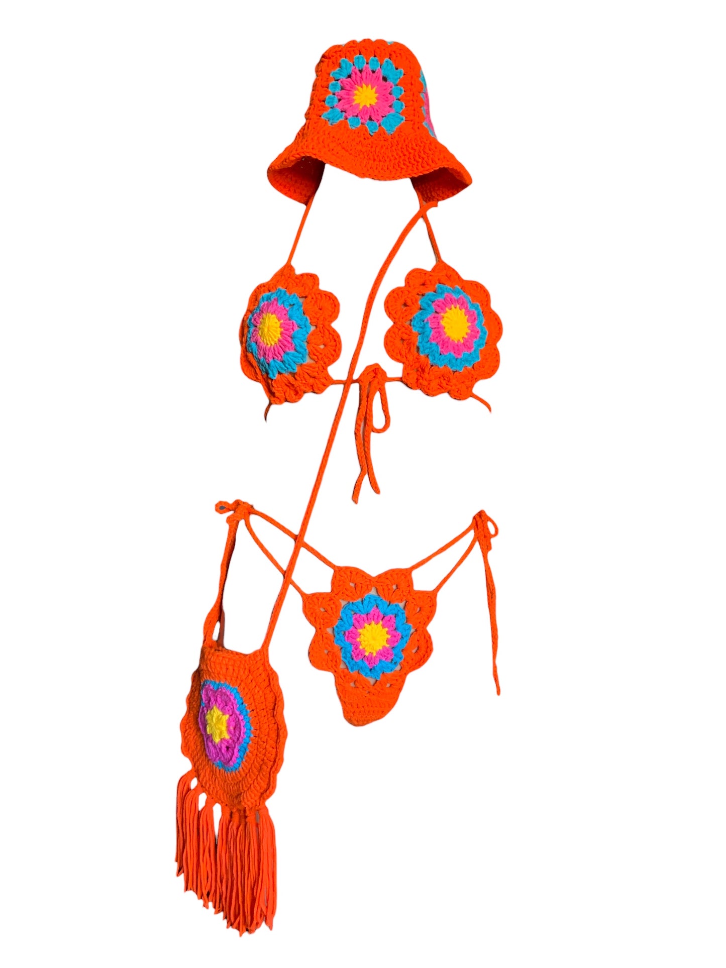 Flora Crochet Bikini Set