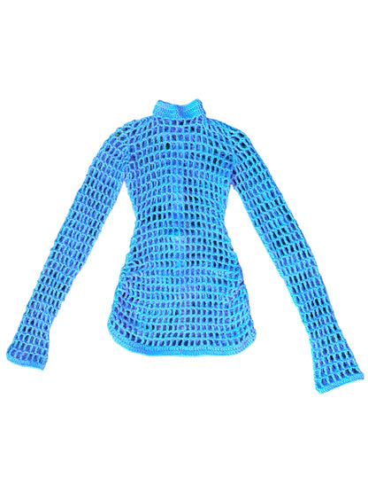 Kim Crochet Mesh Dress