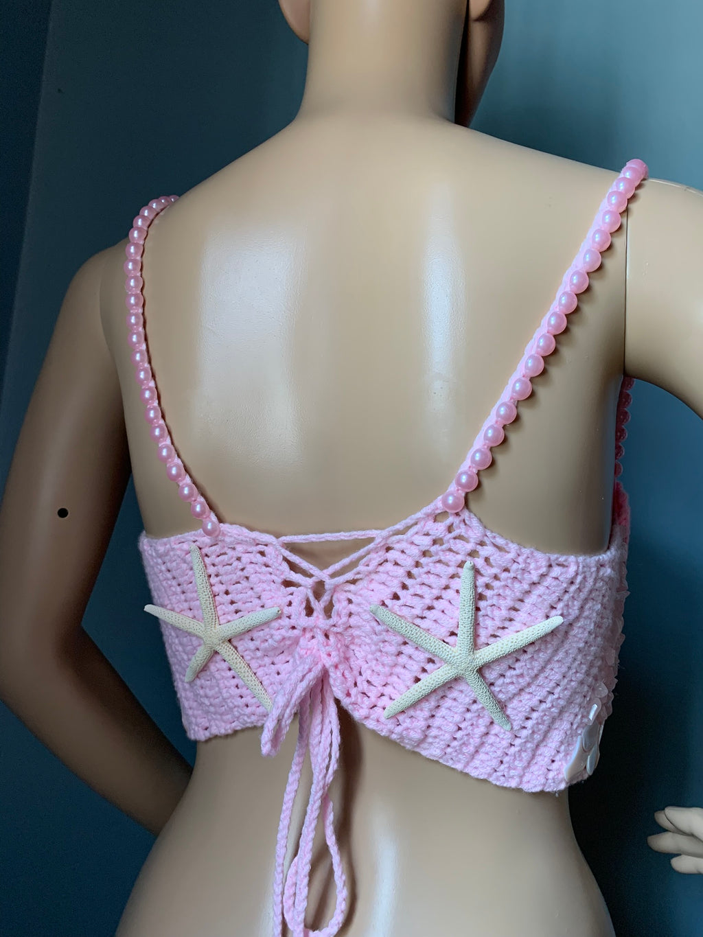 PRÊT À EXPÉDIER Haut Maya Crochet