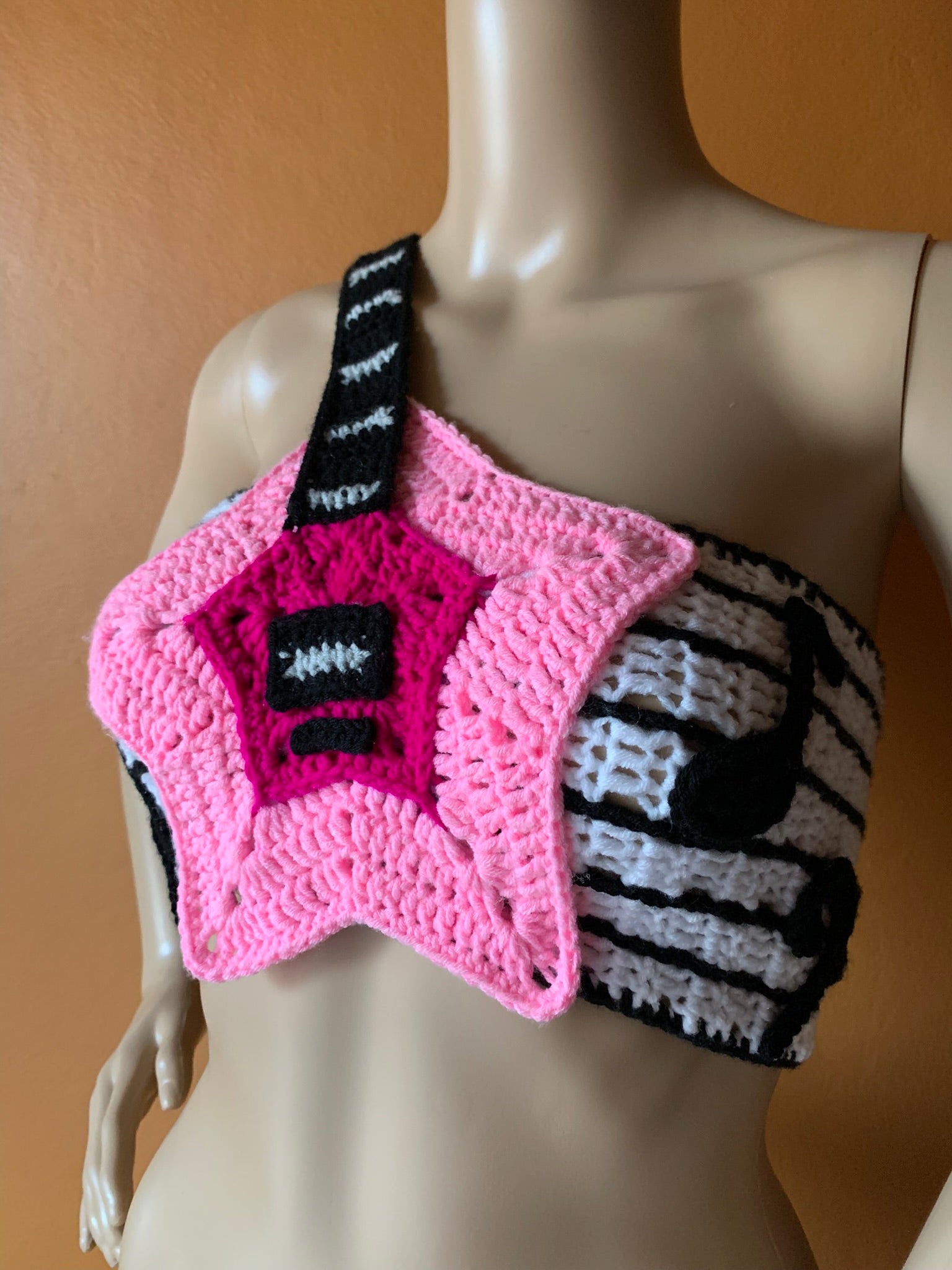 Star Guitar Crochet Top