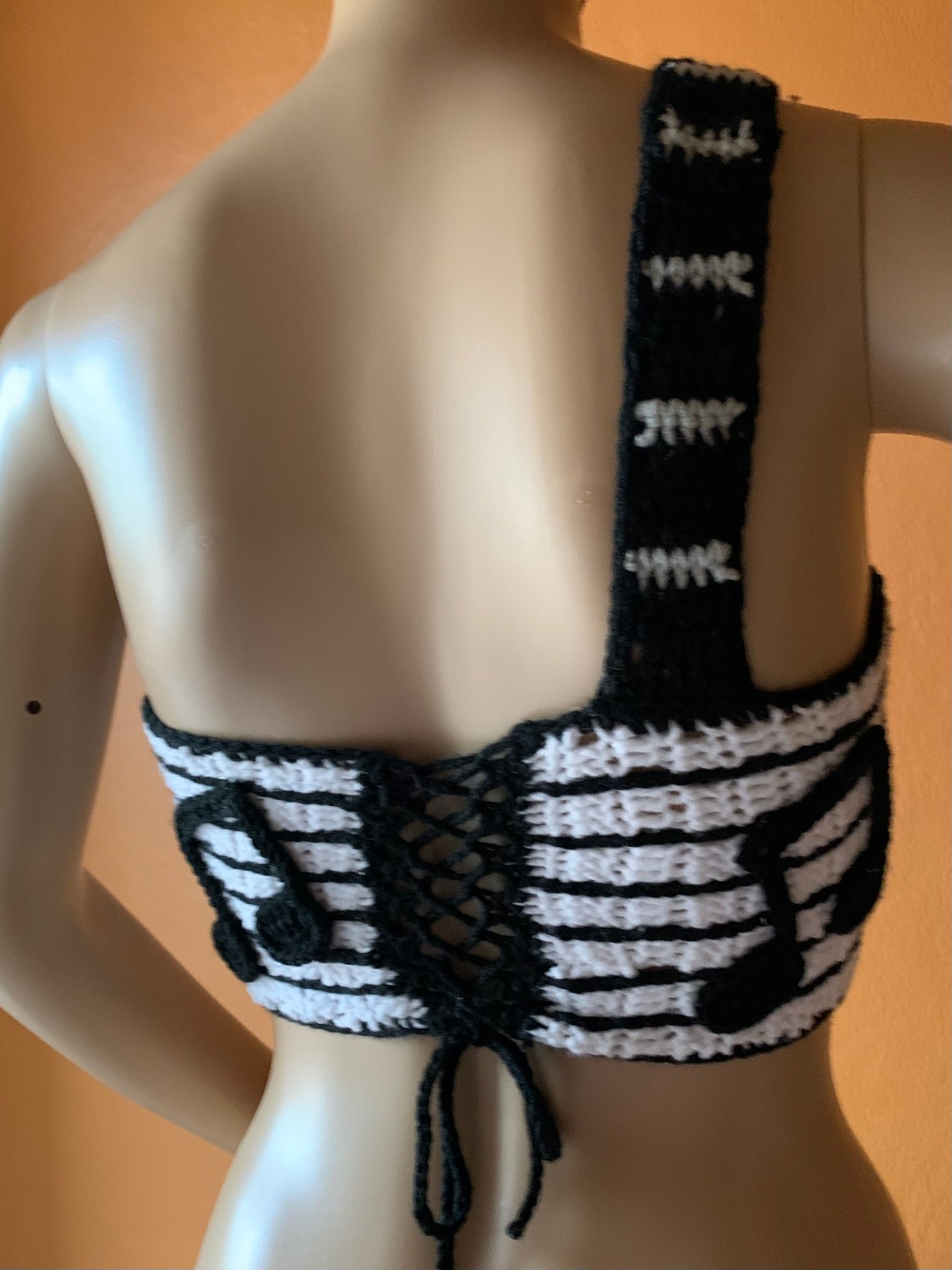 Star Guitar Crochet Top