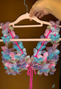 READY TO SHIP Primavera Crochet Bralette with Butterfly Appliqués