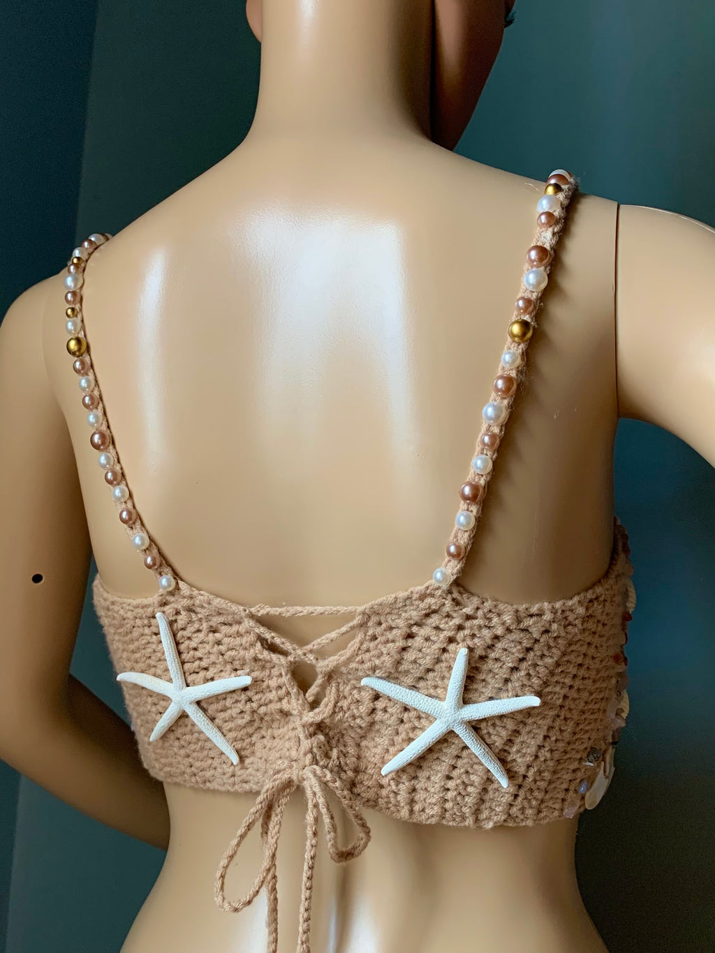 PRÊT À EXPÉDIER Haut Maya Crochet