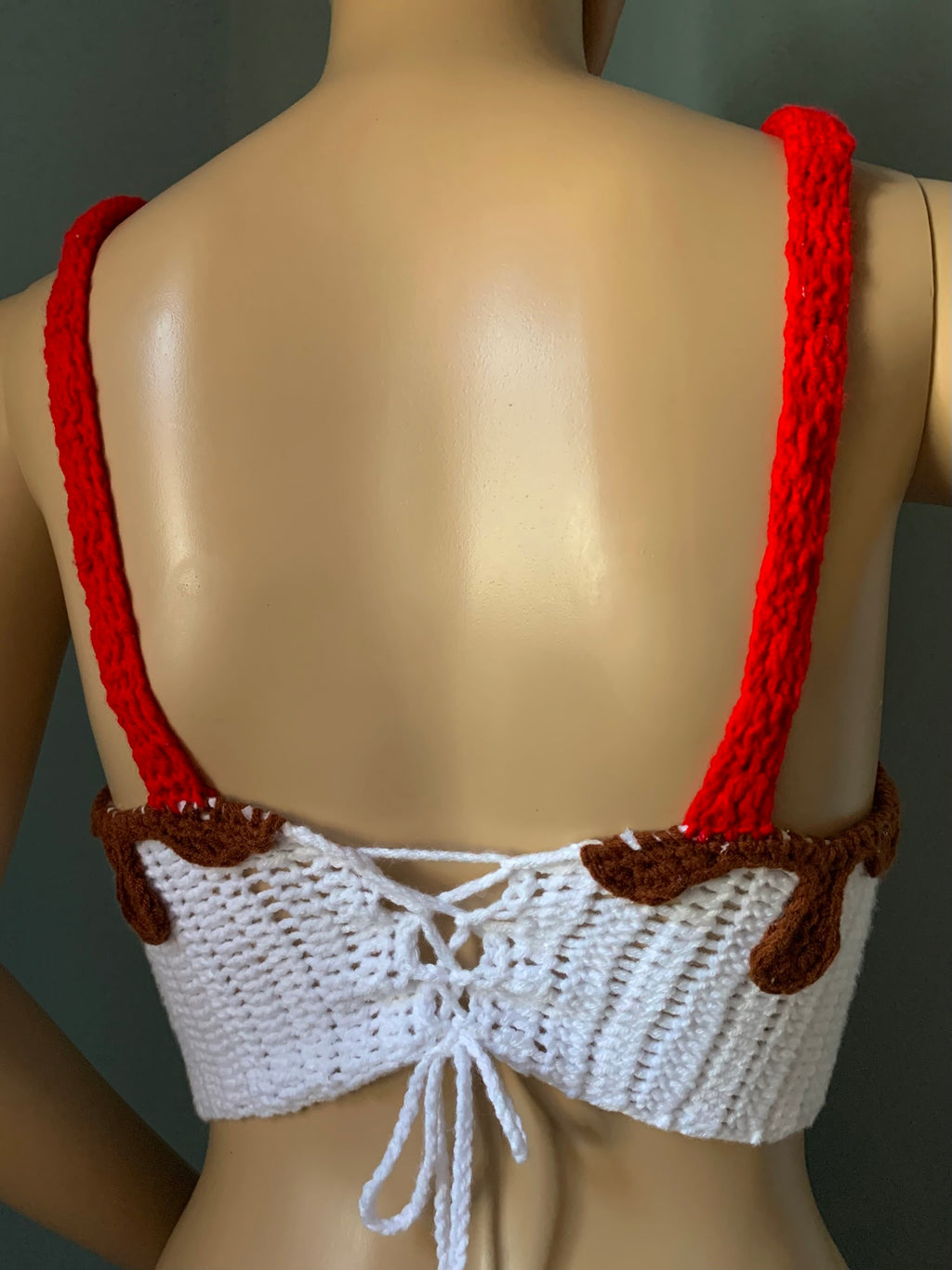 Biscuits n Milk Crochet Top