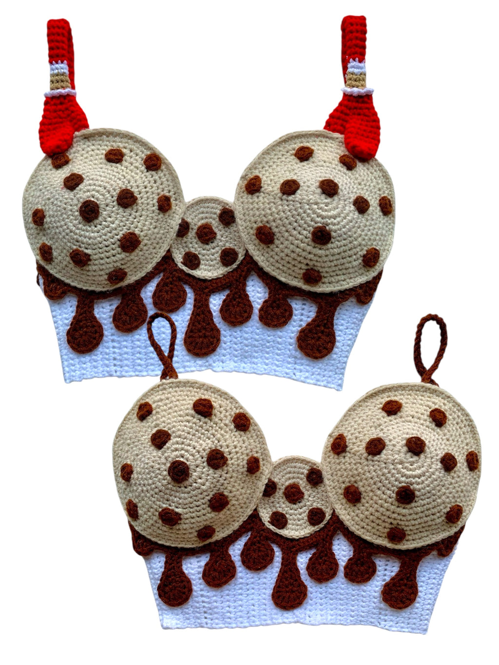 Biscuits n Milk Crochet Top