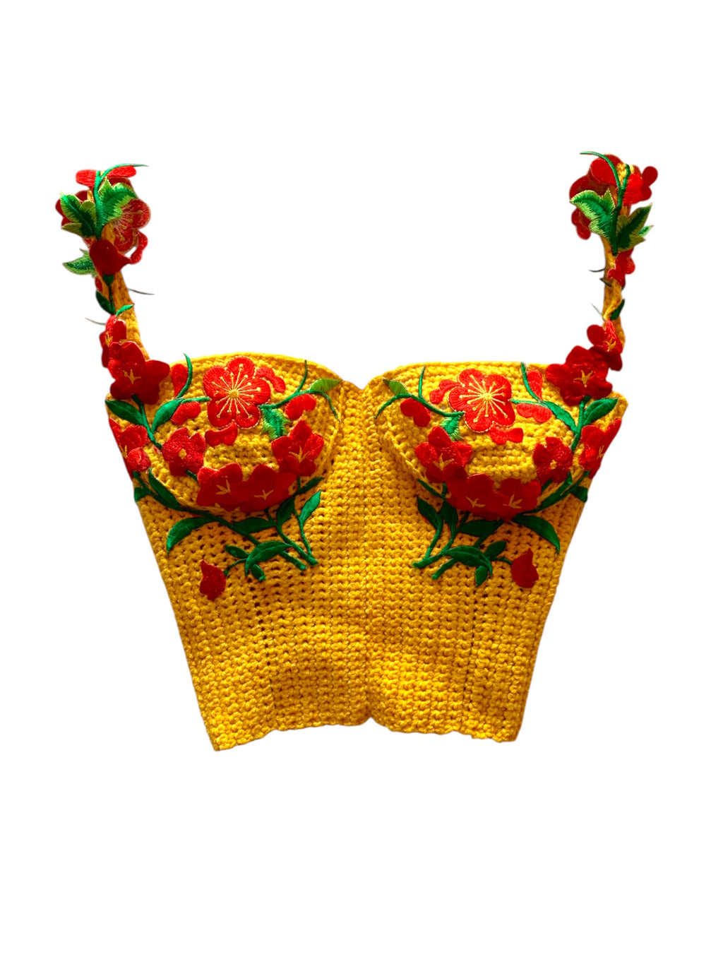 PRÊT À EXPÉDIER Gardenia Crochet Haut