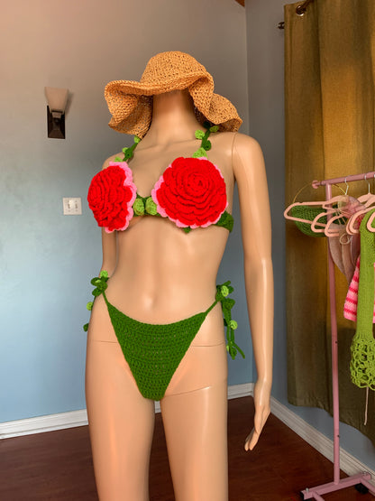 Rosa Crochet Bikini