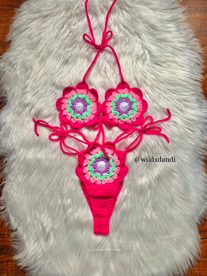Flora Crochet Bikini