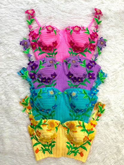 Top Gardenia Crochet
