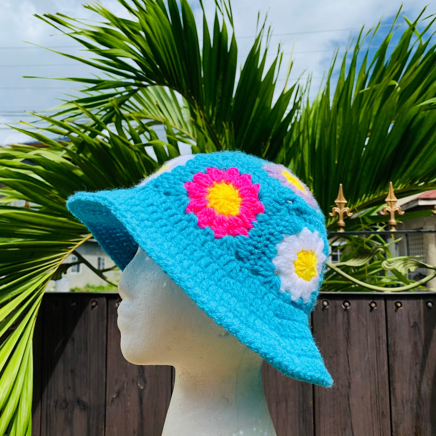 Dandelion Crochet Hat