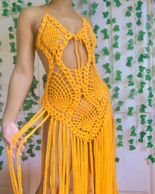 Melia Crochet Kleid