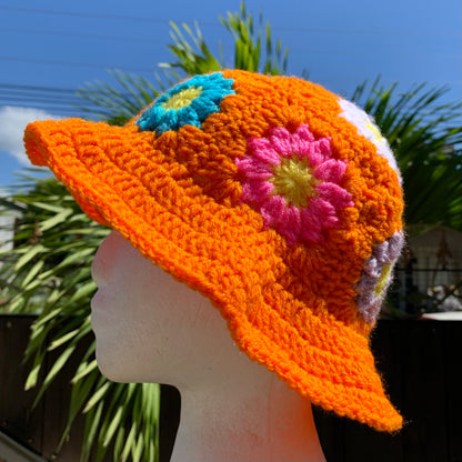Dandelion Crochet Hat