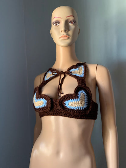 Queen of Hearts Crochet Top
