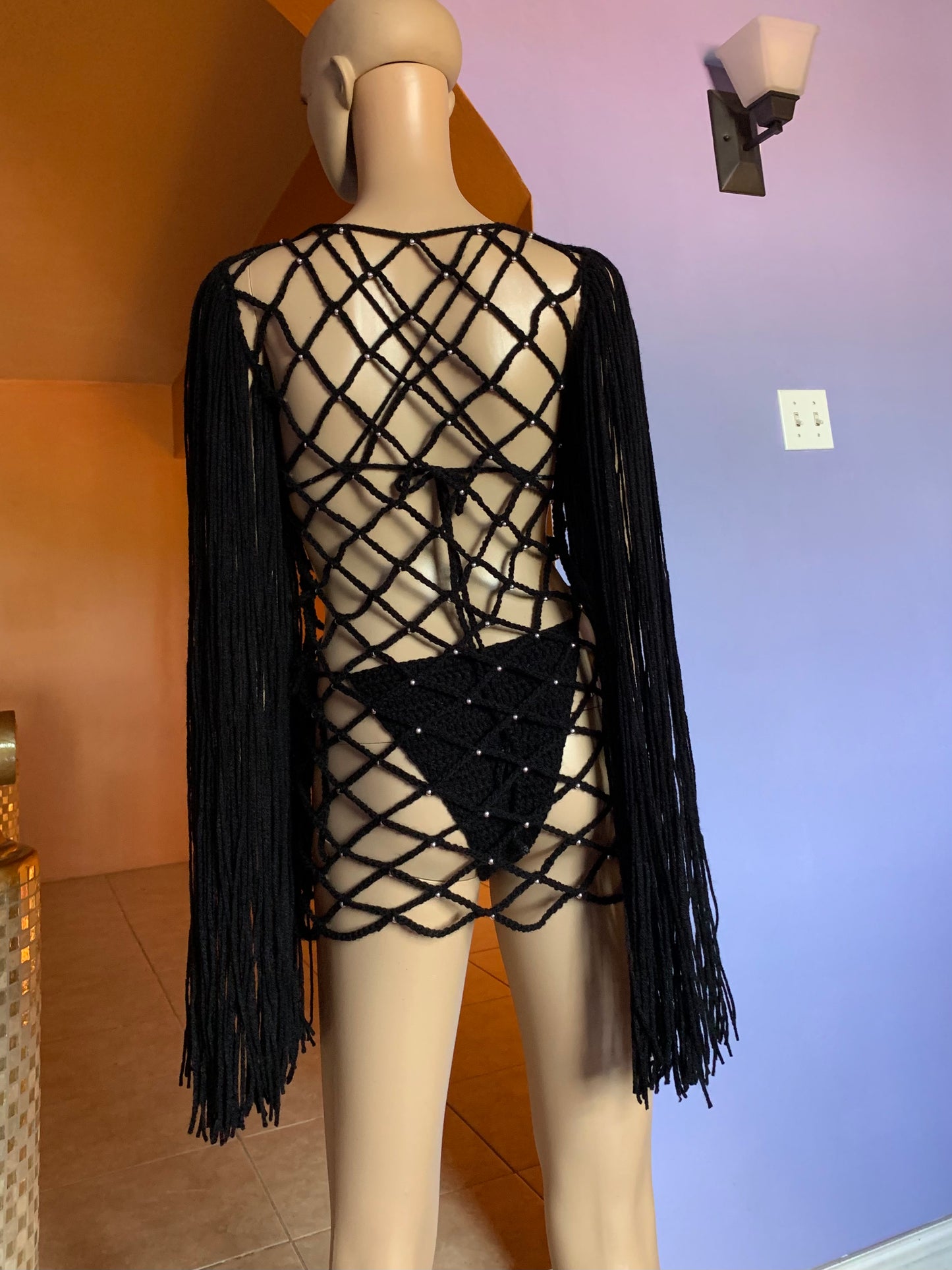 Stella Crochet Dress Set