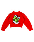 Le pull au crochet Grinch