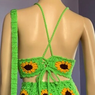 The Flower Crochet Top