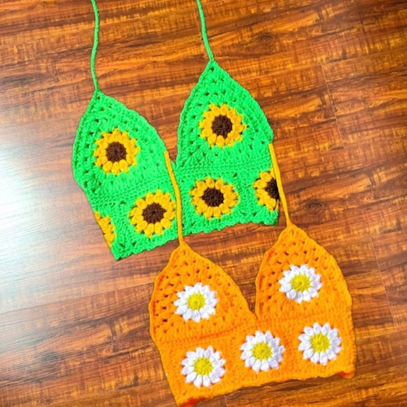 Rose Crochet Bralette – WildxDandi