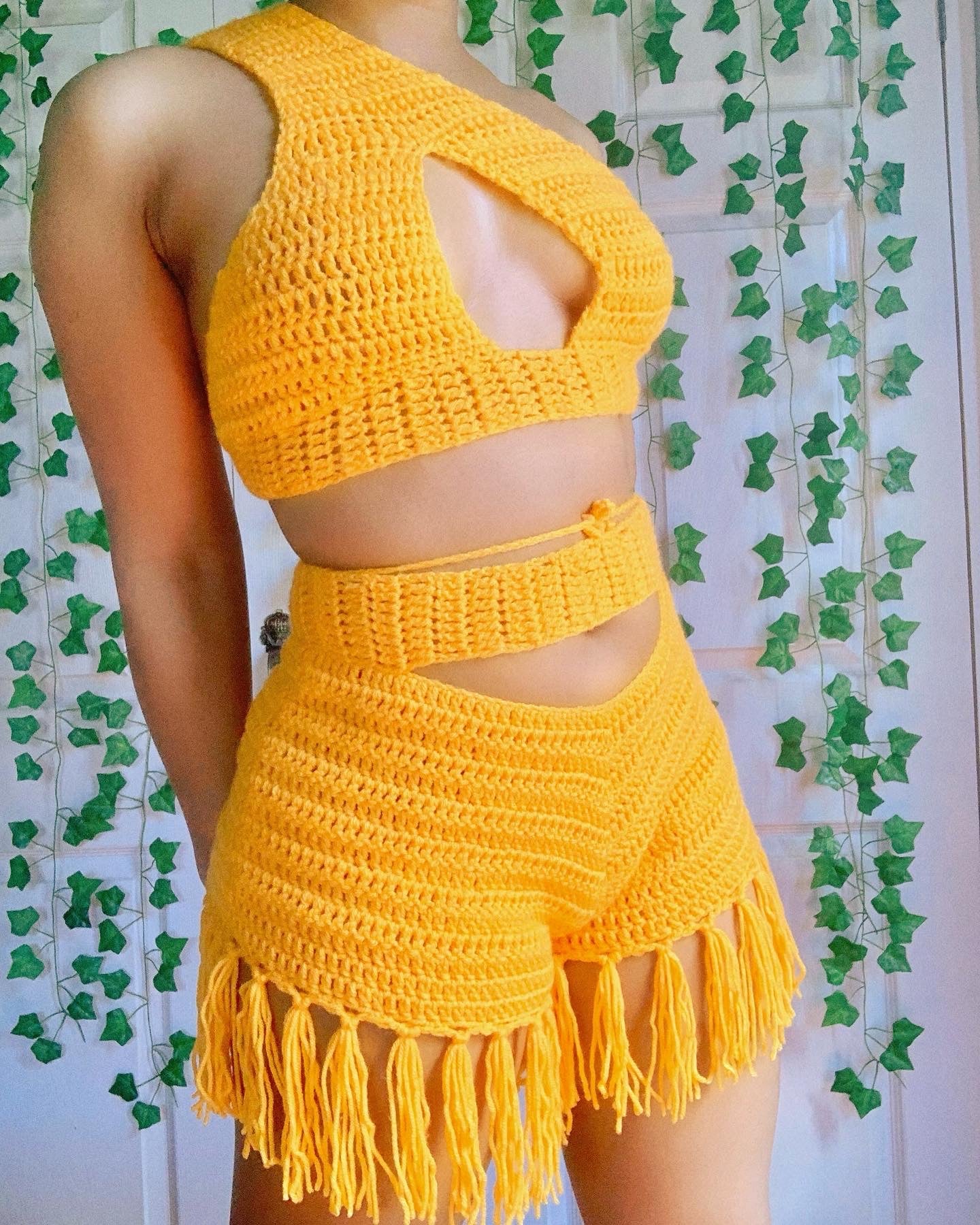 Ares Crochet Shorts Set – Wild Dandi