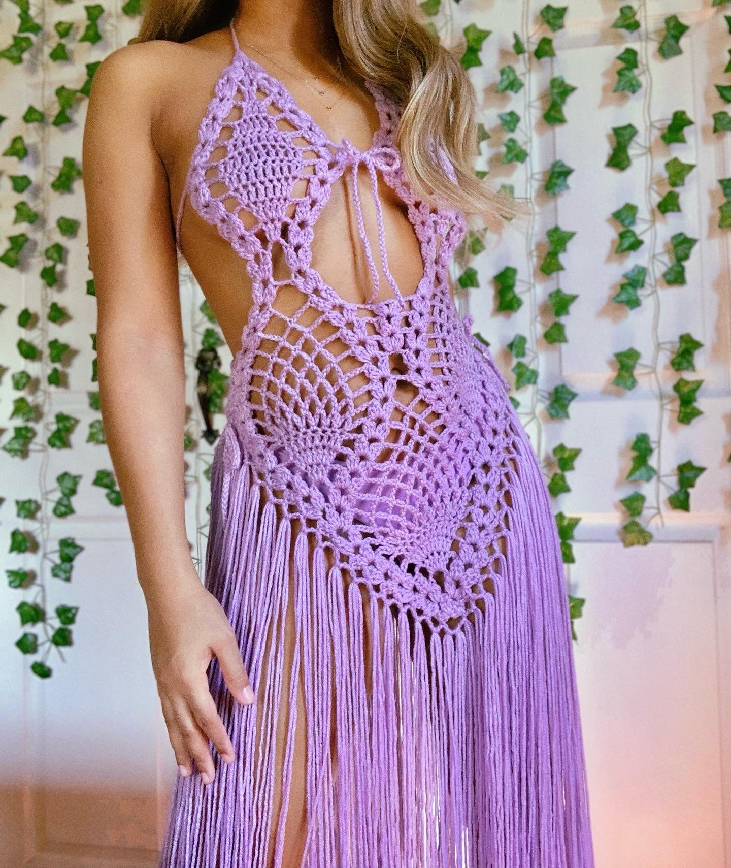 Melia Crochet Dress