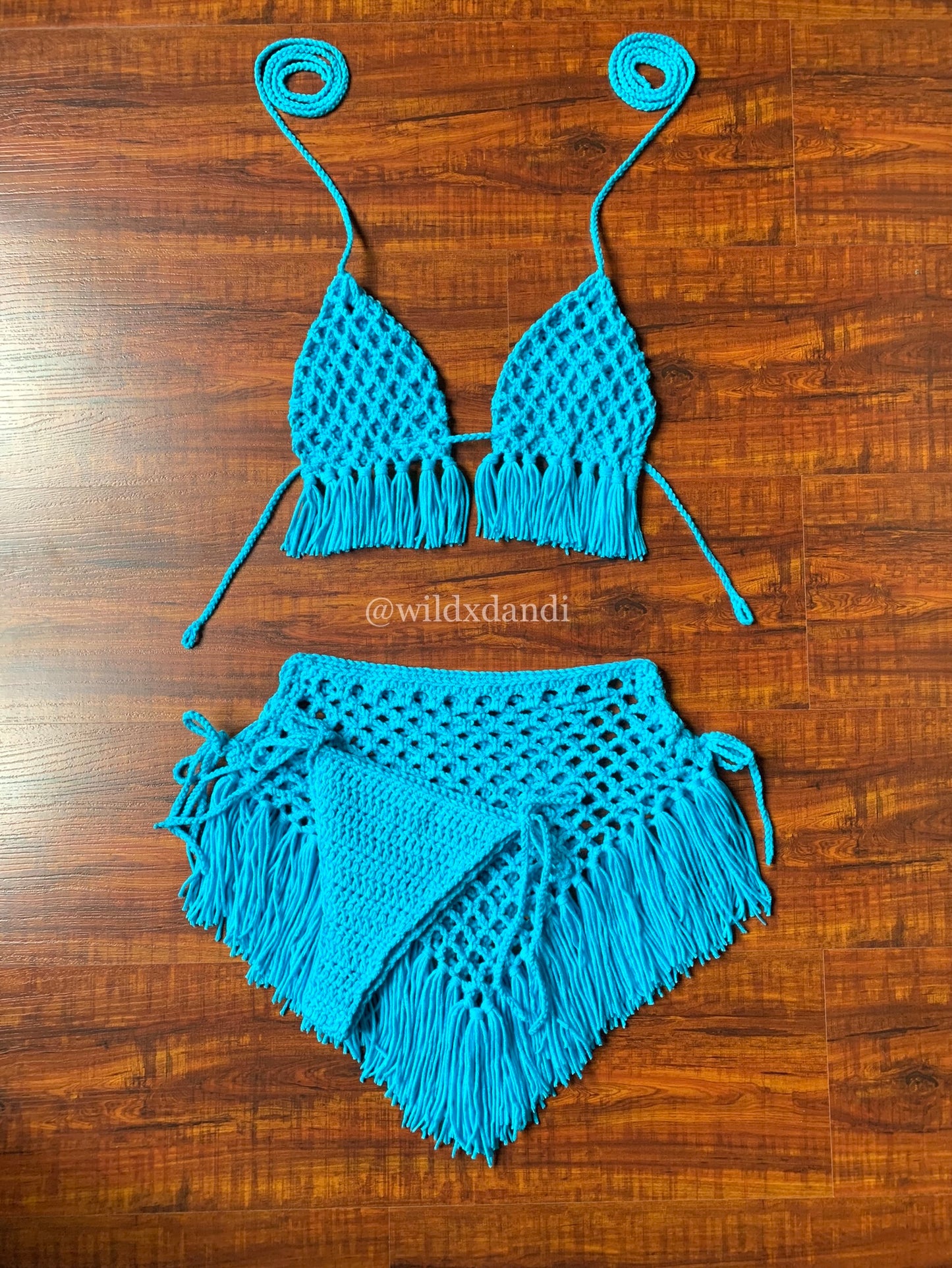 Miranda Crochet Bikini Set