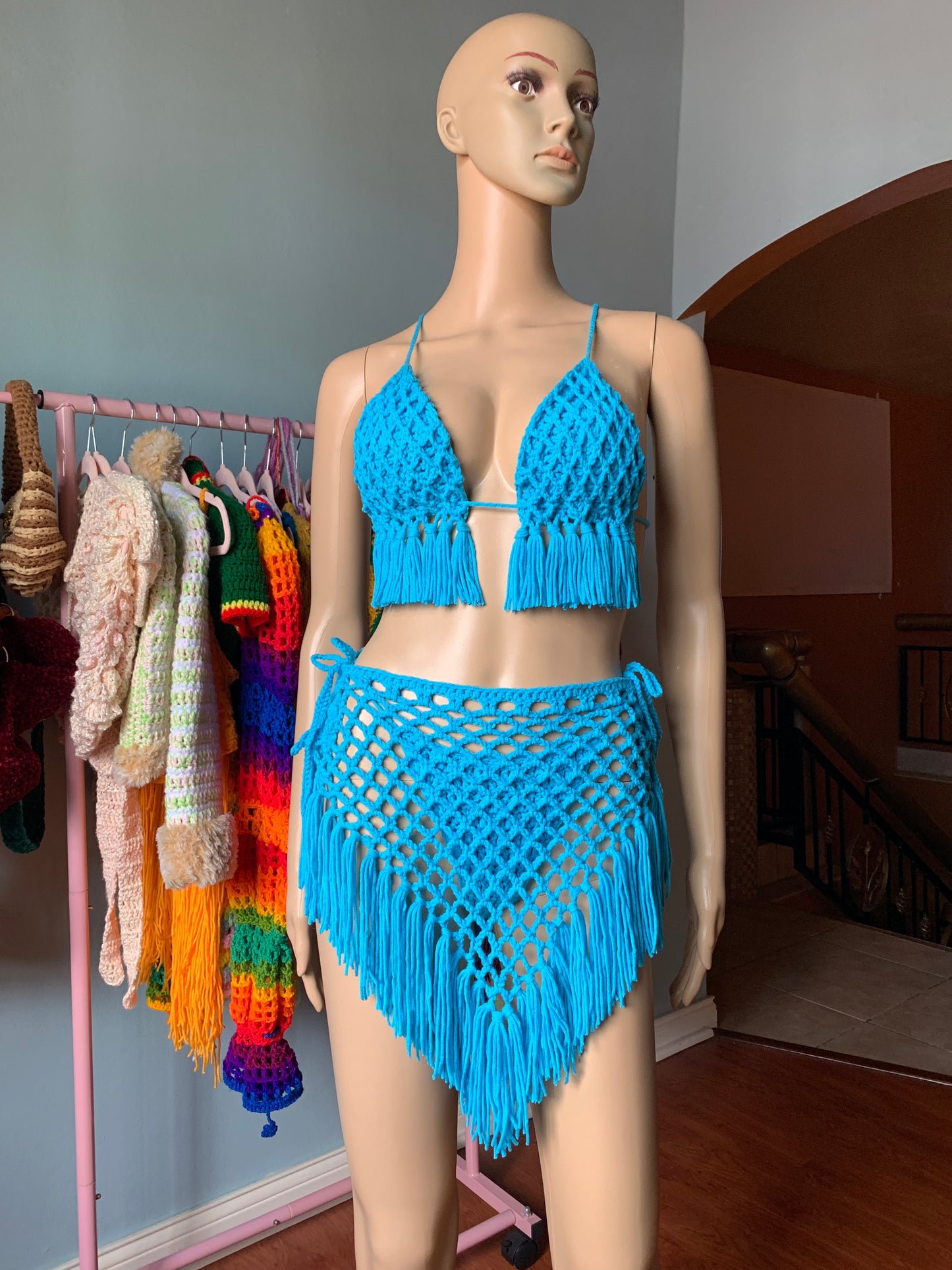 Miranda Crochet Bikini Set