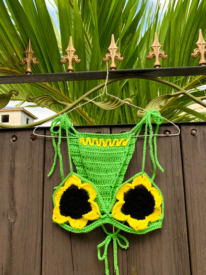 Crochet Flower Bikini