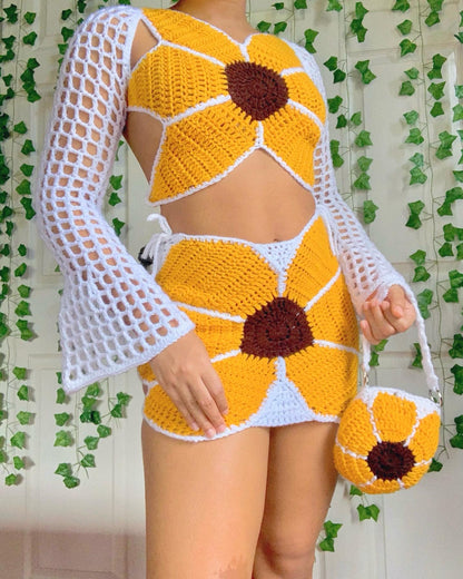 Bloom Crochet Skirt Set x Dandelion’s Take